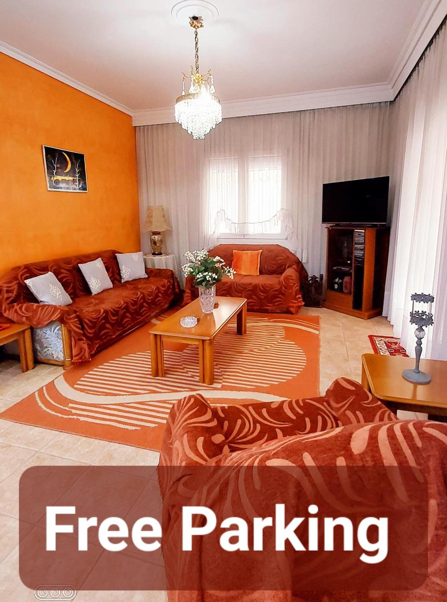 "Home Sweet Home" 3 Bedrooms Big House 110M Free Indoor Parking! Thessaloníki Eksteriør billede